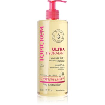 Topicrem UH BODY Shower Oil ulei de curățare hidratant pentru piele uscata si sensibila - imagine 2